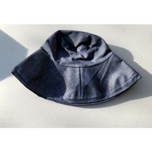 Sonoma Sun Hat Denim Navy Blue Floppy Boonie Bucket Kettle UPF 30